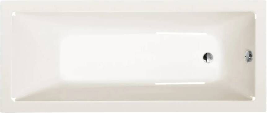 Polysan Noemi ligbad 170x70x39cm ivoor