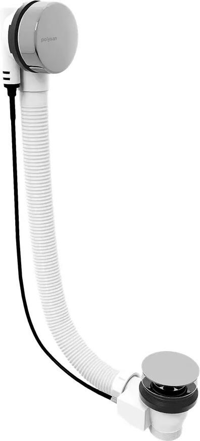 Polysan badafvoer chroom 60cm