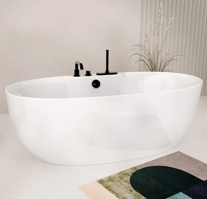 Polysan Rana vrijstaand bad wit acryl 170x80cm