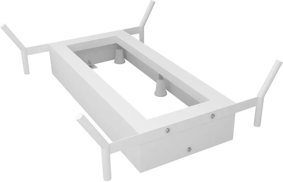 Polysan Reduta badpoten frame 170x80cm wit mat