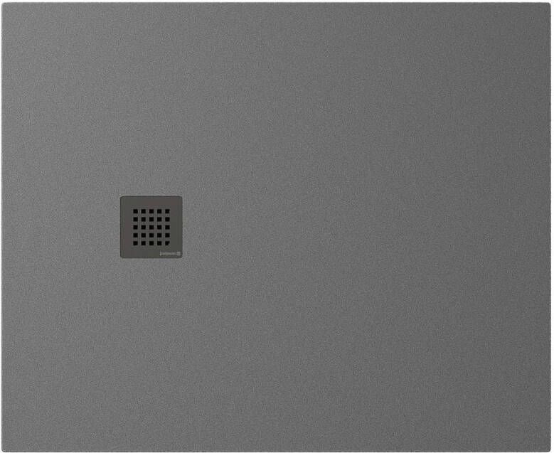 Polysan Treneca douchebak 110x90cm grijs mat