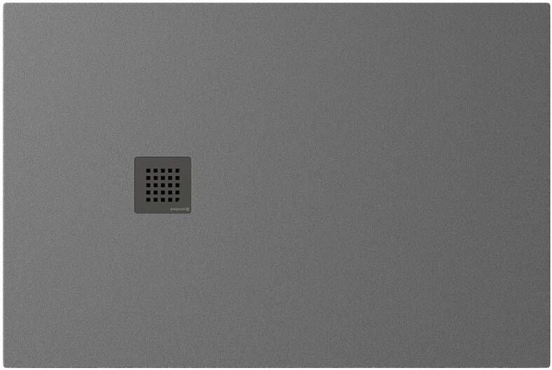 Polysan Treneca douchebak 120x80cm grijs mat