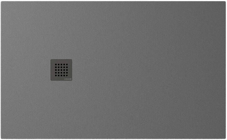 Polysan Treneca douchebak 130X80cm grijs mat