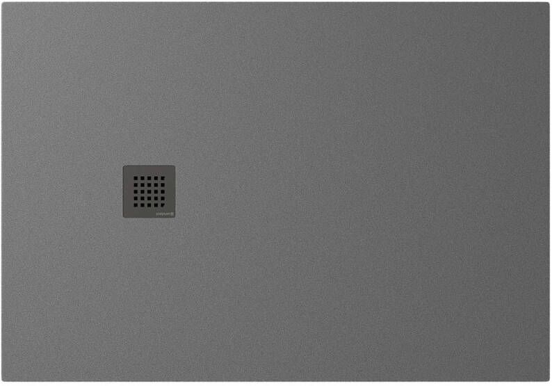 Polysan Treneca douchebak 130x90cm grijs mat