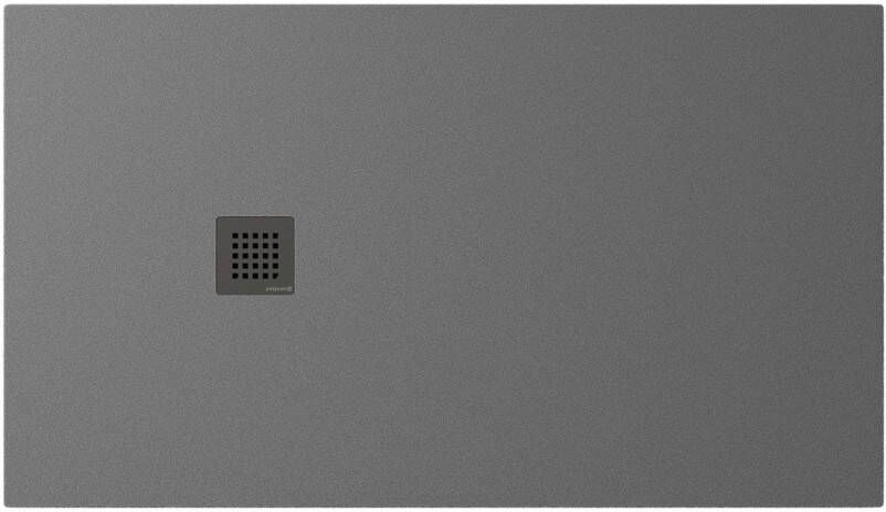 Polysan Treneca douchebak 140x80cm grijs mat