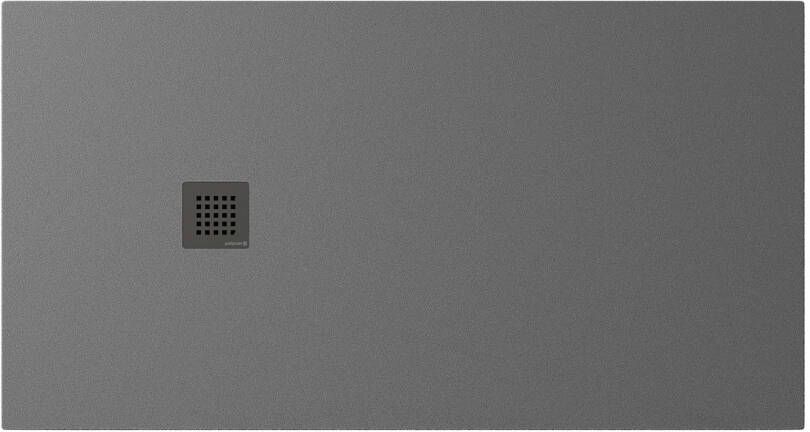 Polysan Treneca douchebak 150x80cm grijs mat