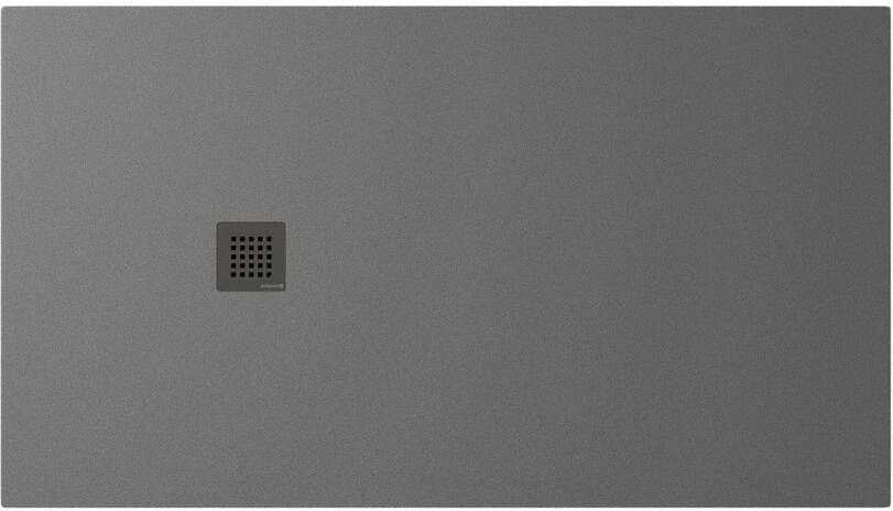 Polysan Treneca douchebak 160x90cm grijs mat