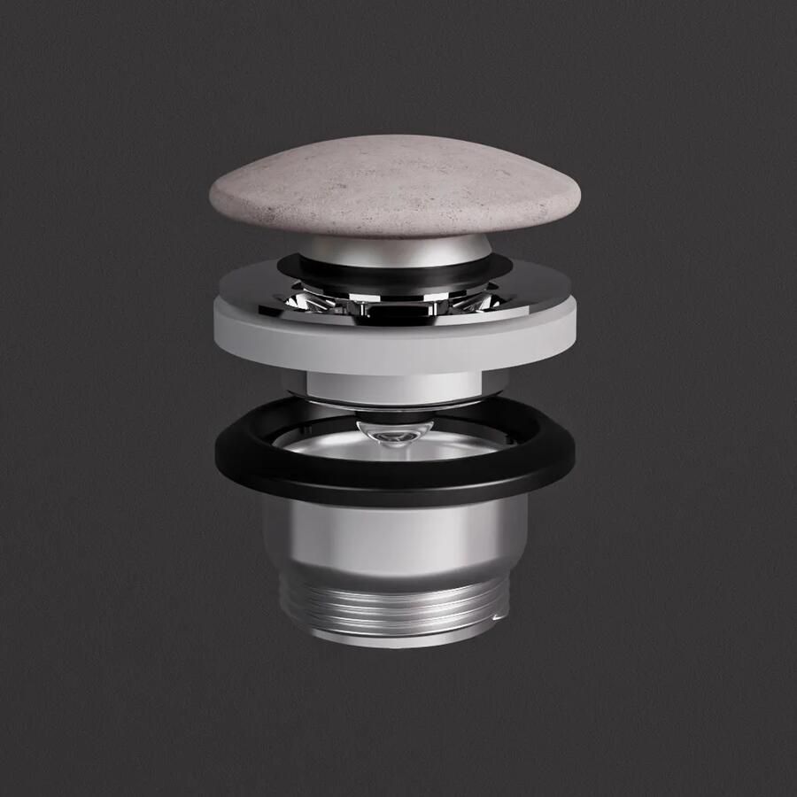 Rak Duo afvoerplug beige beton