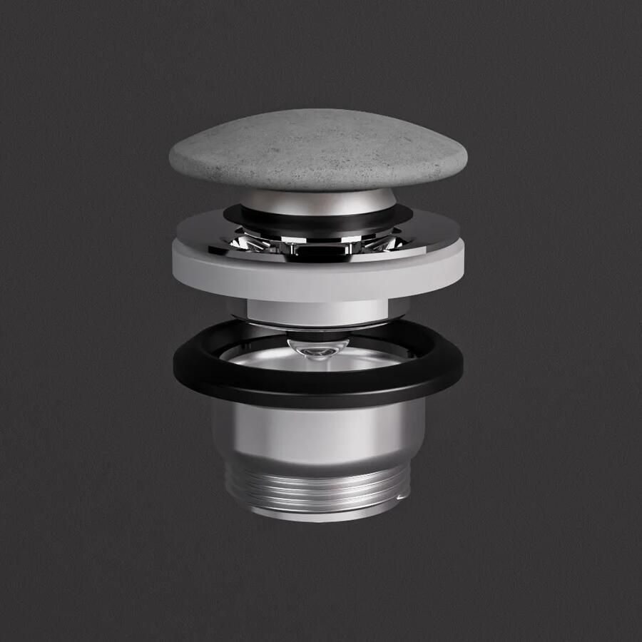 Rak Duo afvoerplug grijs beton