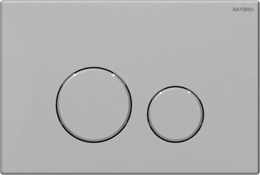Raybro Bedieningsplaat Cortado 25 TBV Geberit UP100 UP320 Mat Chroom