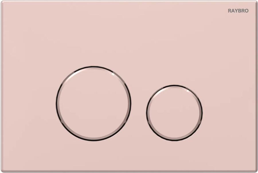 Raybro Bedieningsplaat Cortado 55 TBV Geberit UP100 UP320 Rose Gold