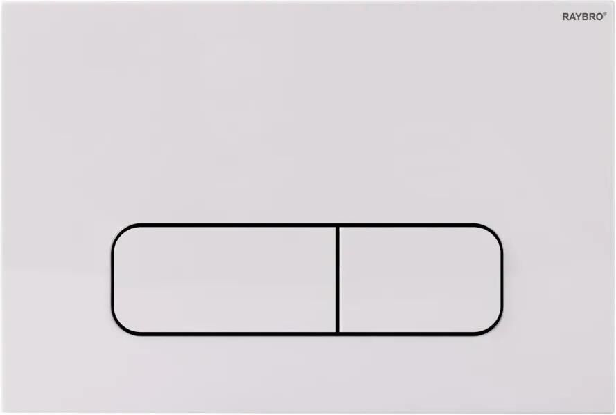 Raybro Bedieningsplaat Mocha 15 TBV Geberit UP100 UP320 UP300 UP700 UP720 Wit