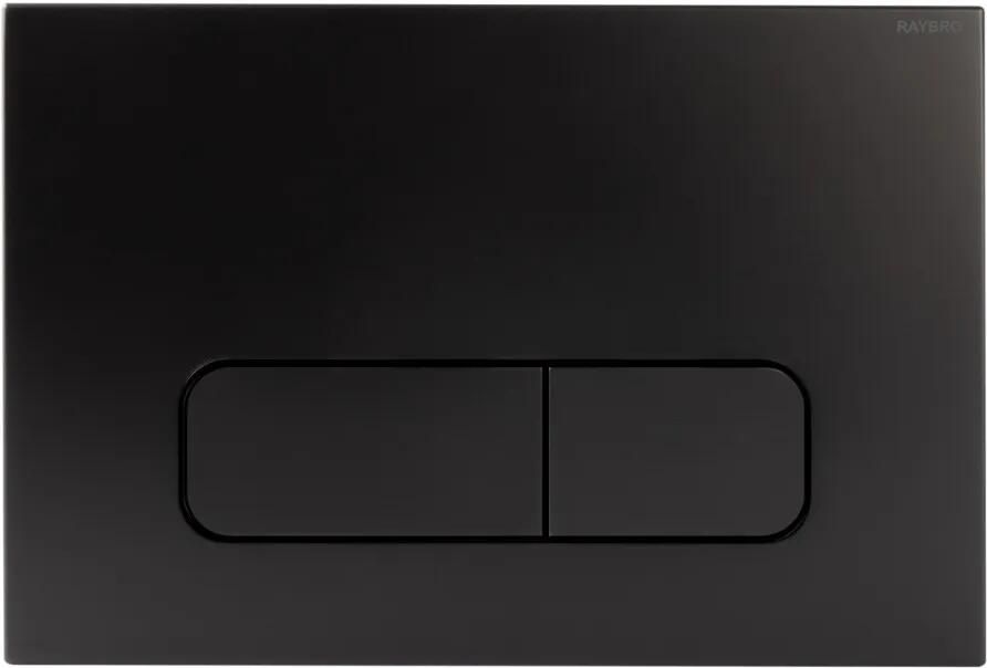 Raybro Bedieningsplaat Mocha 35 TBV Geberit UP100 UP320 UP300 UP700 UP720 Mat Zwart