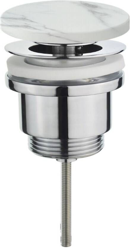 Resigres Valvula 8003 clickwaste voor waskom calacatta