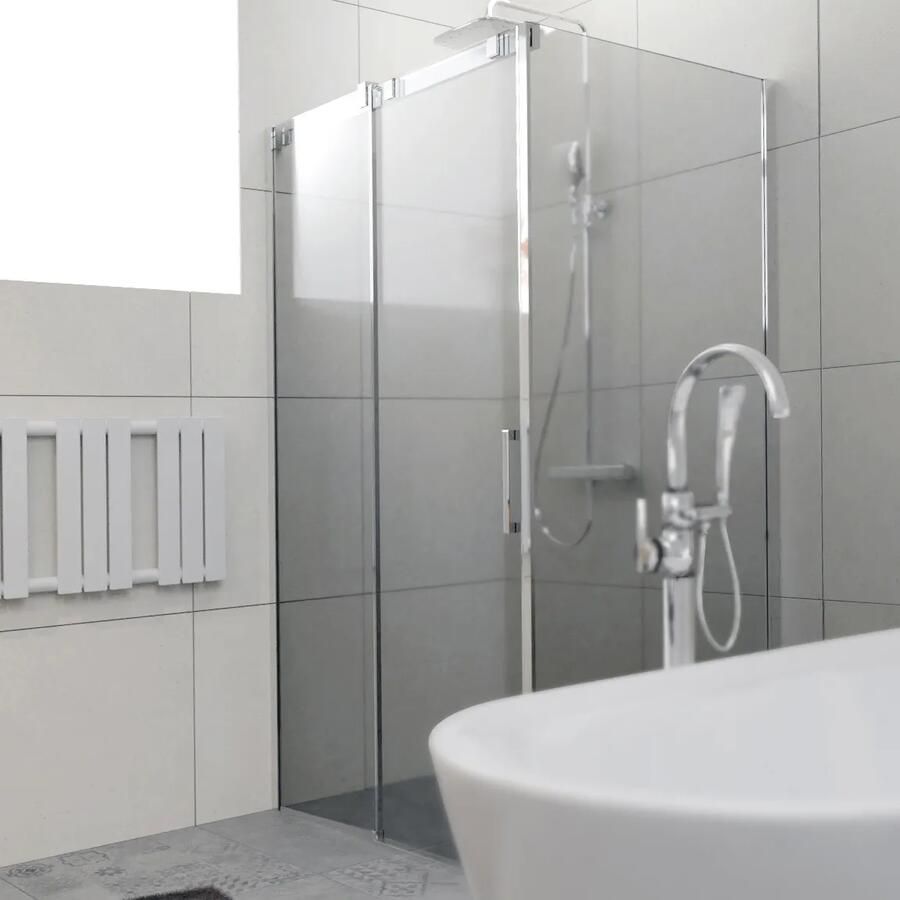 Riho Ocean O203 douchecabine links 120x100cm chroom