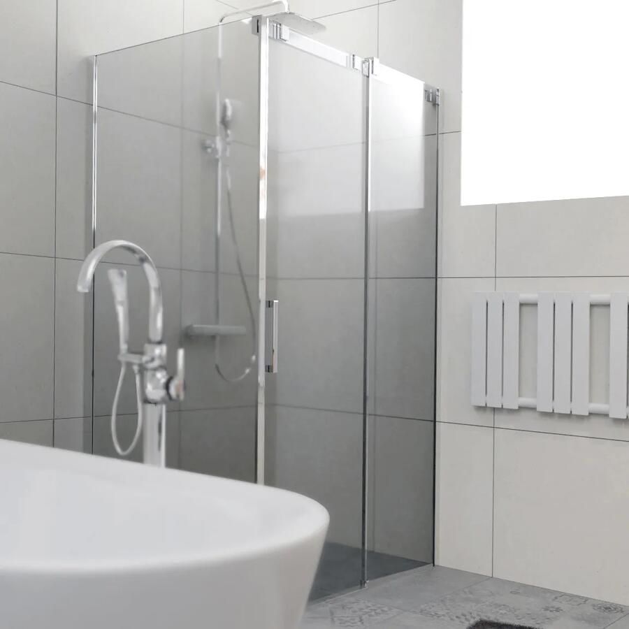 Riho Ocean O203 douchecabine rechts 120x100cm chroom