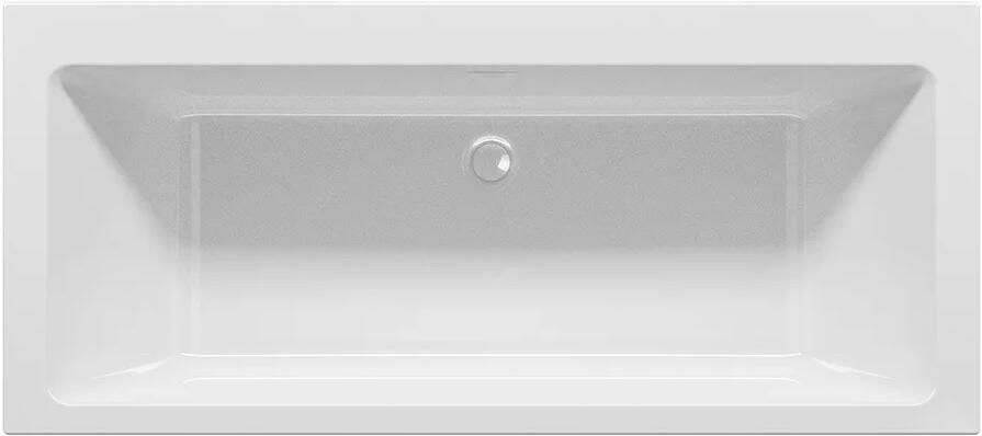 Riho Rethink Wall inbouw ligbad 180x80cm wit glans met Fall overloop