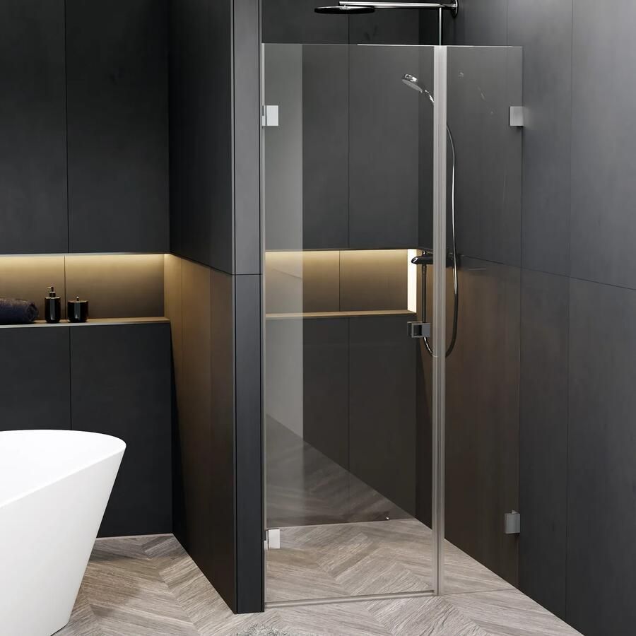 Riho Scandic X102 douchedeur linksdraaiend 90x200cm chroom