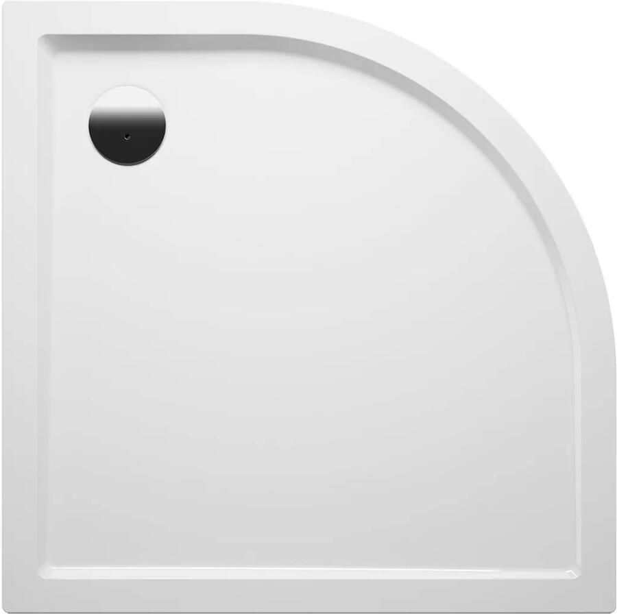 Riho Sion kwartronde douchebak 100x100cm wit glans