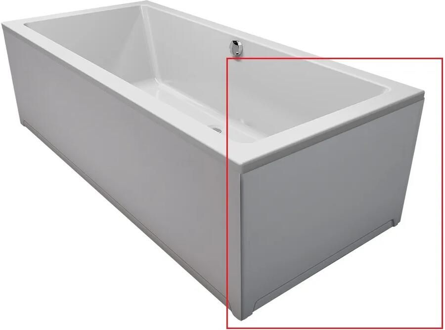 Riho zijpaneel voor ligbad 70cm wit glans