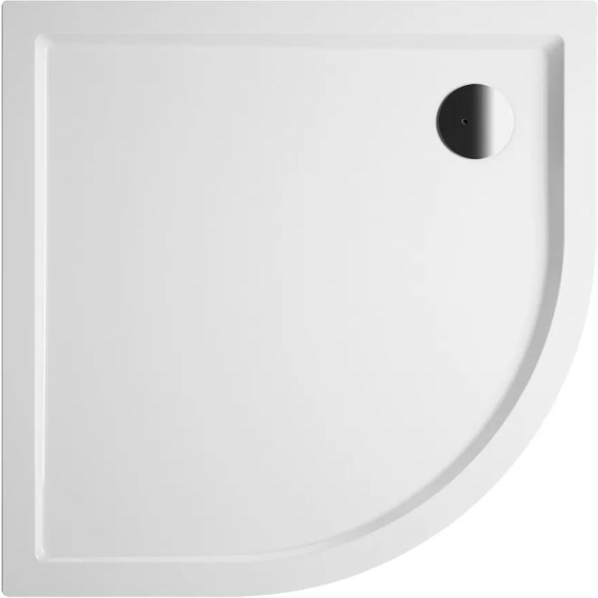 Riho Zurich kwartronde douchebak 90x90cm wit glans