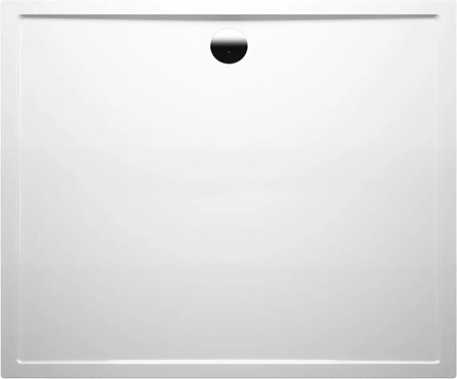 Riho Zurich rechthoekige douchebak 100x80cm wit glans