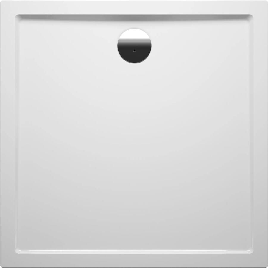 Riho Zurich vierkante douchebak 90x90cm wit glans