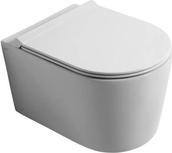 Salenzi Civita wandcloset toiletpot randloos glans wit 50x35x36.5cm