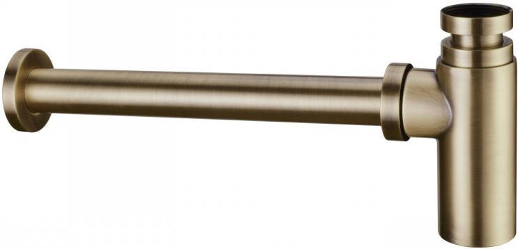 Salenzi Bekersifon Giro Gegalvaniseerd Geborsteld Messing Goud