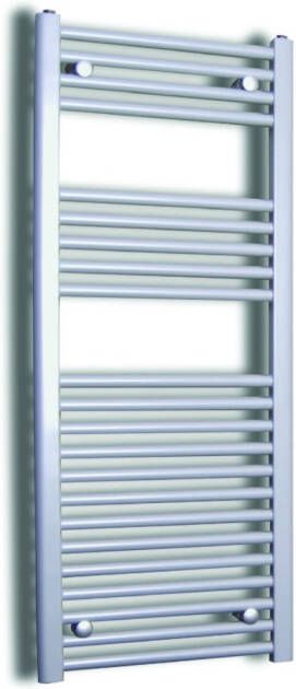 Sanicare design handdoekradiator 45x112cm zilver grijs