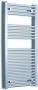 Sanicare recht designradiator 111.8x45cm zilver grijs HRA451118Z - Thumbnail 2