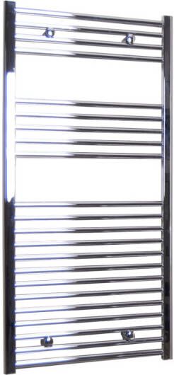 Sanicare design handdoekradiator 45x120cm midden aansluiting chroom