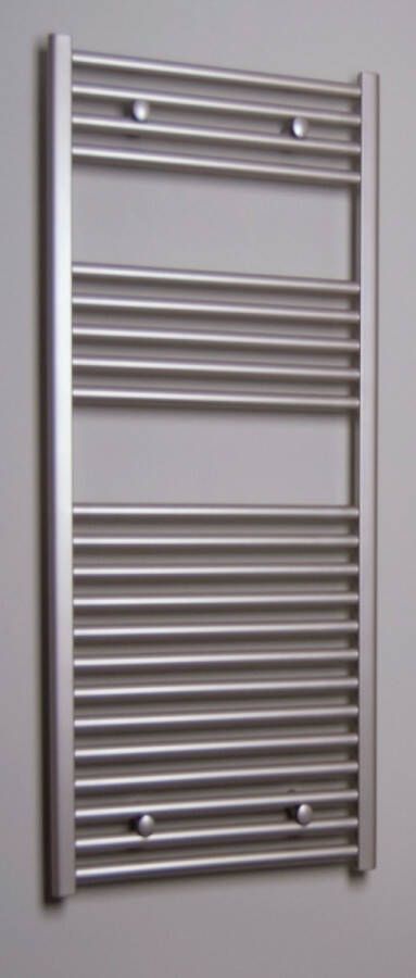 Sanicare recht designradiator 111.8x60cm inox look HRA601118I