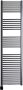 Sanicare electrische design radiator 172 x 45 cm. Gun metal met BLUETOOTH thermostaat chroom (linksonder) HRLBC451720 M - Thumbnail 2