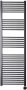 Sanicare electrische design radiator 172 x 45 cm. Gun metal met thermostaat zwart (rechtsonder) HRAEZ451720 M - Thumbnail 2