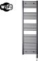 Sanicare Elektrische Radiator HWV Met Wifi 172x45 cm Gunmetal 920W Met Thermostaat Zwart Rechtsonder - Thumbnail 2