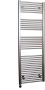 Sanicare Elektrische Design Radiator 172 x 45 cm 920 Watt thermostaat chroom linksonder inox look HRLEC 451720 I - Thumbnail 3