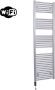 Sanicare Elektrische Radiator HWV Met Wifi 172x45 cm Zilver Grijs 920W Met Thermostaat Zwart Linksonder - Thumbnail 2