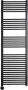 Sanicare electrische design radiator 172 x 60 cm. Gun metal met thermostaat zwart (linksonder) HRLEZ601720 M - Thumbnail 2