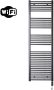 Sanicare Elektrische Radiator HWV Met Wifi 172x60 cm Gunmetal 1127W Met Thermostaat Zwart Rechtsonder - Thumbnail 2