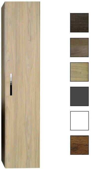 Sanicare kolomkast 33 5x160x32cm grey-wood