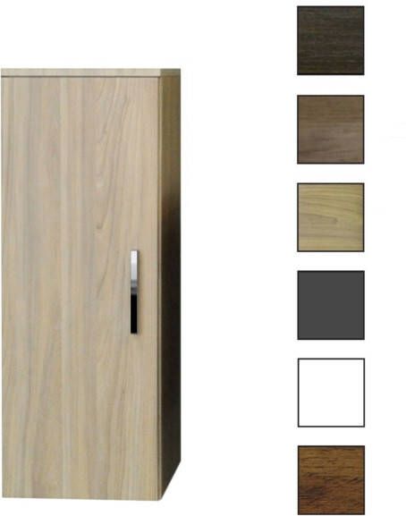 Sanicare kolomkast 33 5x90x32cm grey-wood
