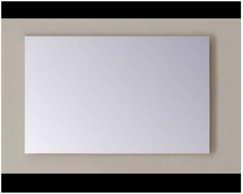 Sanicare Q-mirrors spiegel zonder omlijsting PP geslepen 60 x 100 cm. (hxB)