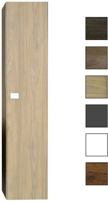 Sanicare Q5 kolomkast 33 5x160x32cm grey-wood