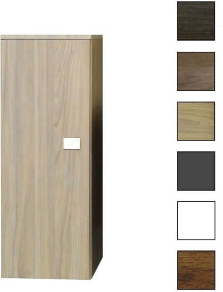 Sanicare Q5 kolomkast 33 5x90x32cm grey-wood