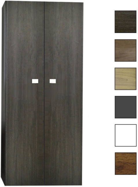 Sanicare Q5 kolomkast 67x160x32cm grey-wood
