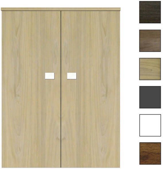Sanicare Q5 kolomkast 67x90x32cm grey-wood