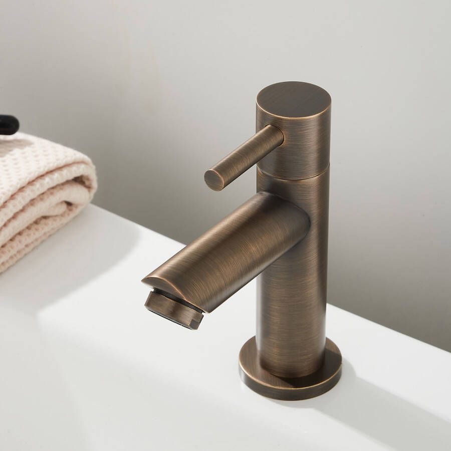 Saniclear Antique fonteinkraan verouderd messing