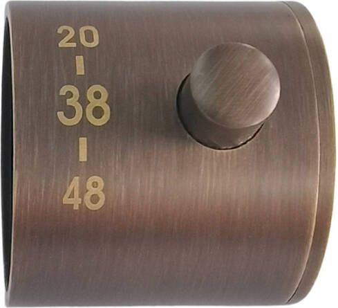 Saniclear Antique temperatuurknop tbv badkraan & regendouche opbouw