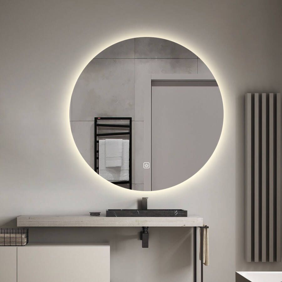 Saniclear Circle ronde spiegel met LED verlichting 70cm incl. spiegelverwarming